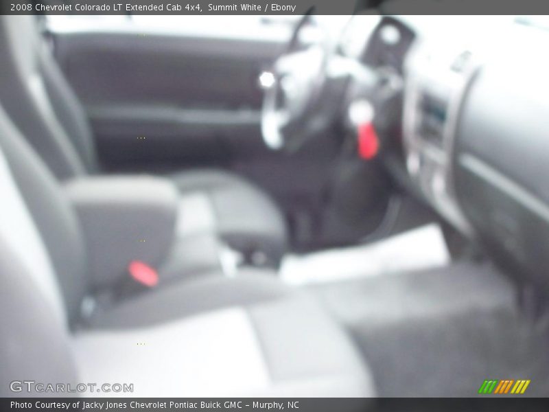 Summit White / Ebony 2008 Chevrolet Colorado LT Extended Cab 4x4
