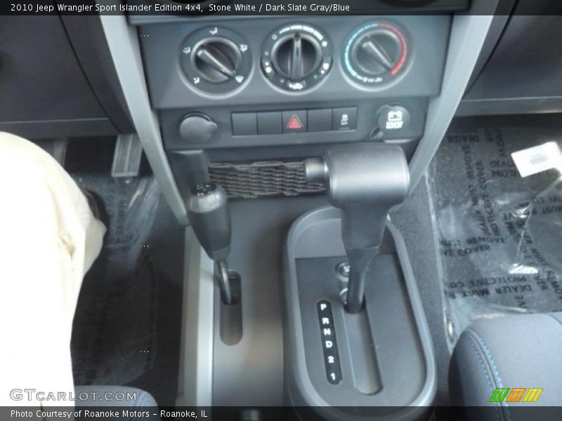Stone White / Dark Slate Gray/Blue 2010 Jeep Wrangler Sport Islander Edition 4x4