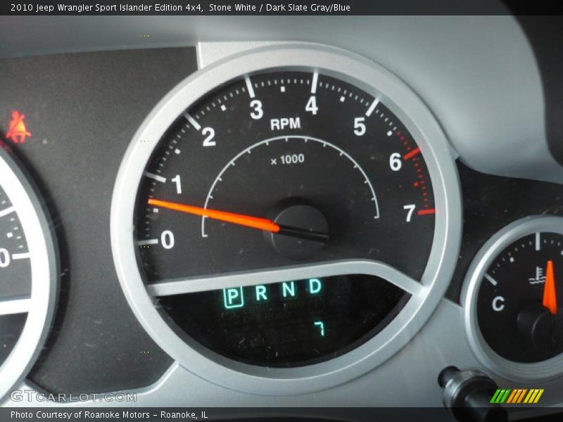 Stone White / Dark Slate Gray/Blue 2010 Jeep Wrangler Sport Islander Edition 4x4