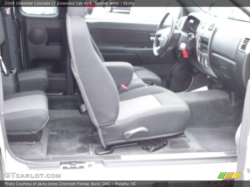 Summit White / Ebony 2008 Chevrolet Colorado LT Extended Cab 4x4