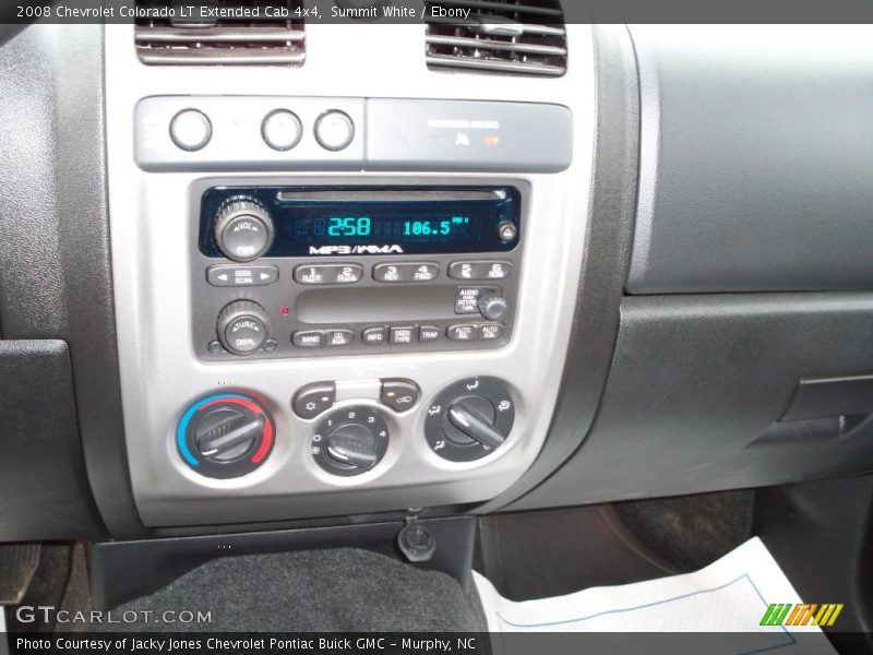 Summit White / Ebony 2008 Chevrolet Colorado LT Extended Cab 4x4