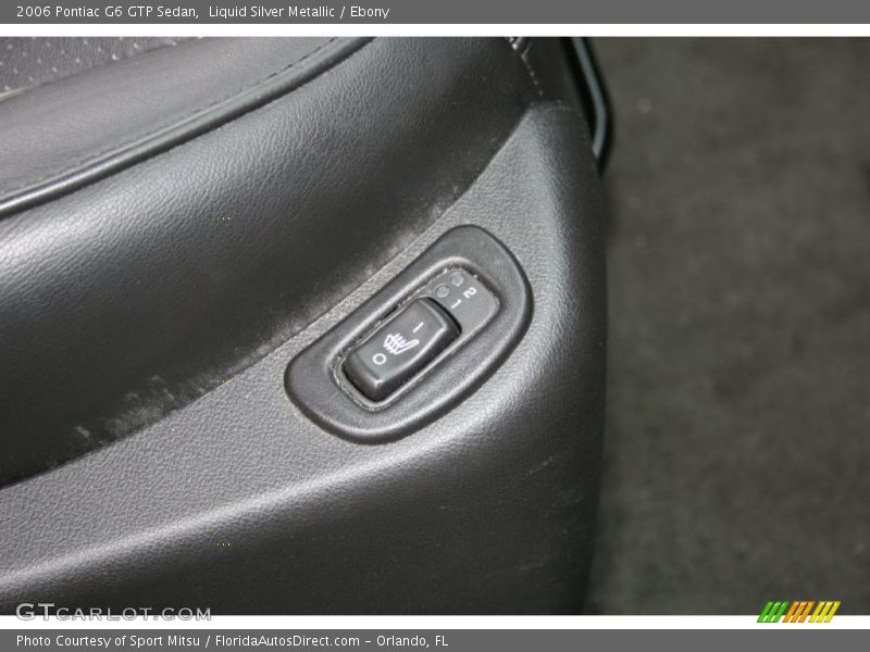 Liquid Silver Metallic / Ebony 2006 Pontiac G6 GTP Sedan