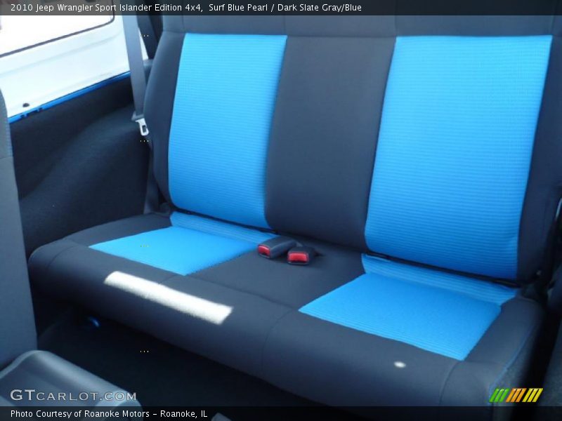 Surf Blue Pearl / Dark Slate Gray/Blue 2010 Jeep Wrangler Sport Islander Edition 4x4
