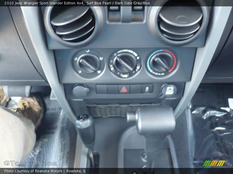 Surf Blue Pearl / Dark Slate Gray/Blue 2010 Jeep Wrangler Sport Islander Edition 4x4
