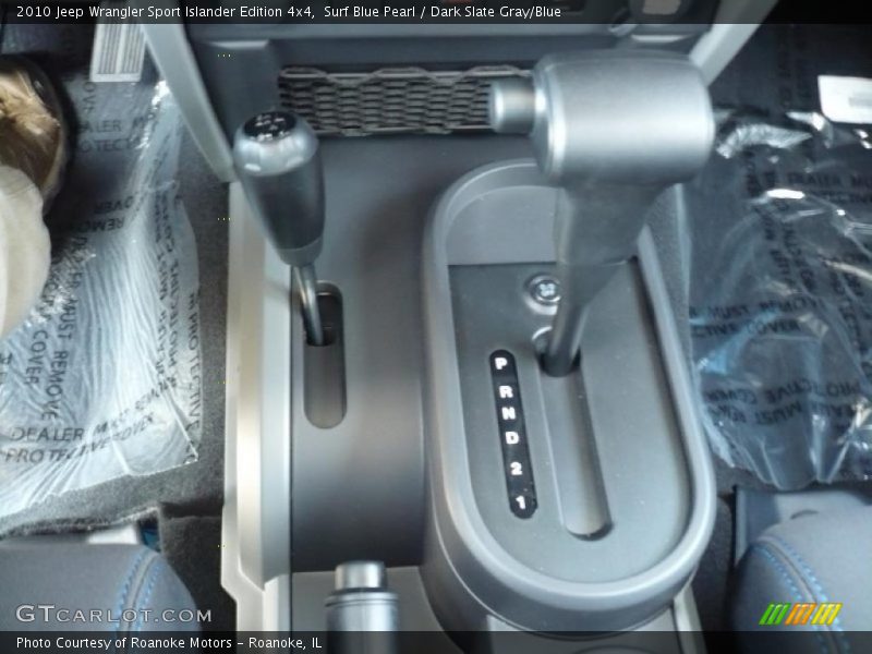 Surf Blue Pearl / Dark Slate Gray/Blue 2010 Jeep Wrangler Sport Islander Edition 4x4