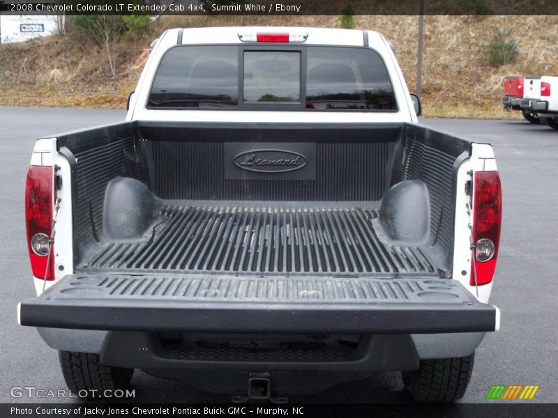 Summit White / Ebony 2008 Chevrolet Colorado LT Extended Cab 4x4