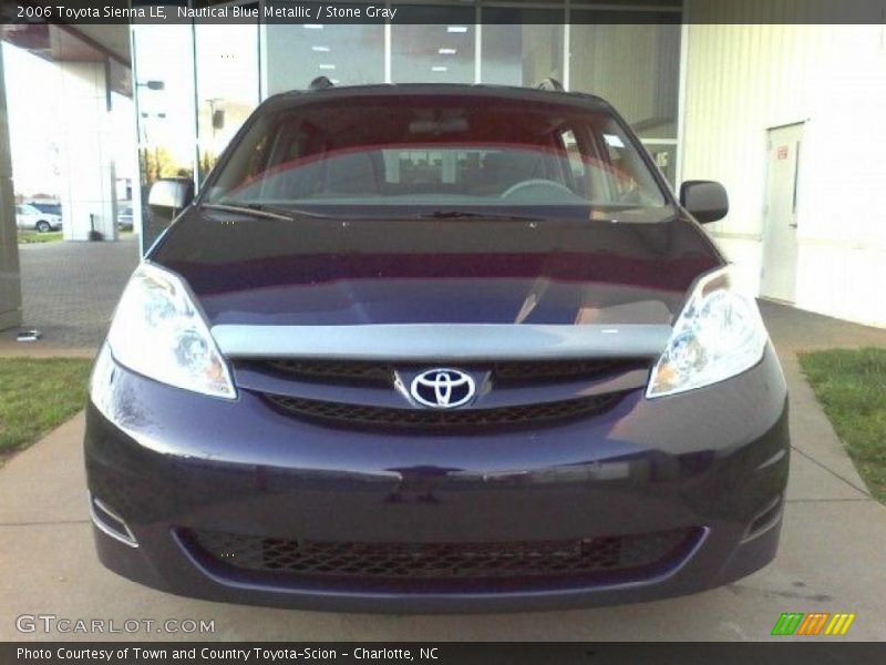 Nautical Blue Metallic / Stone Gray 2006 Toyota Sienna LE