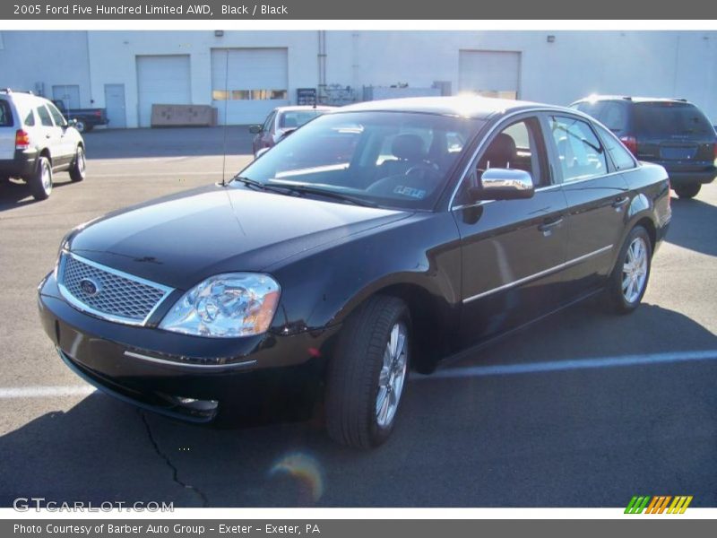 Black / Black 2005 Ford Five Hundred Limited AWD