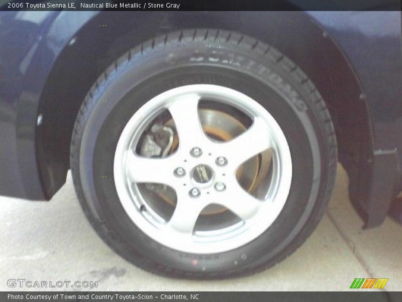 Nautical Blue Metallic / Stone Gray 2006 Toyota Sienna LE