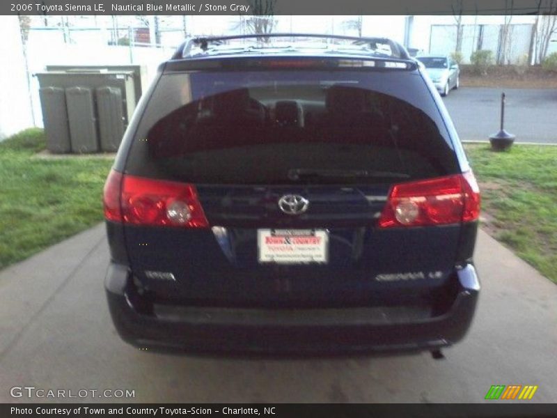 Nautical Blue Metallic / Stone Gray 2006 Toyota Sienna LE