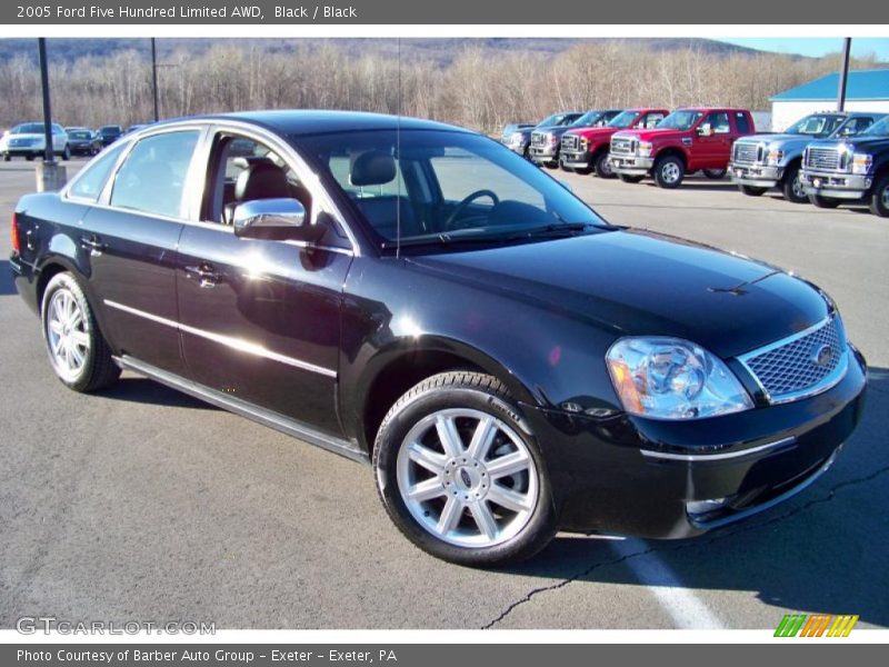 Black / Black 2005 Ford Five Hundred Limited AWD