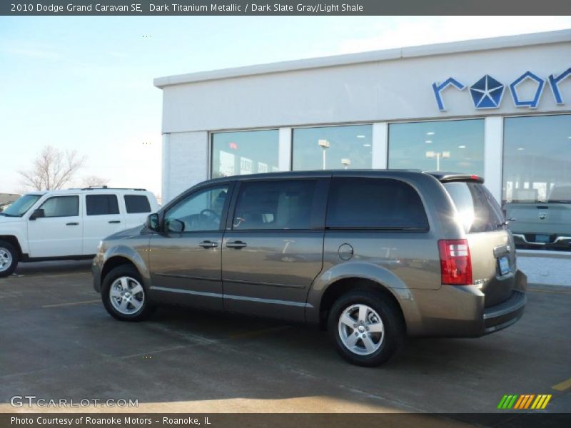 Dark Titanium Metallic / Dark Slate Gray/Light Shale 2010 Dodge Grand Caravan SE