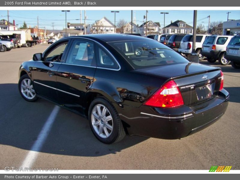 Black / Black 2005 Ford Five Hundred Limited AWD