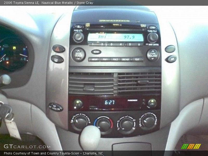 Nautical Blue Metallic / Stone Gray 2006 Toyota Sienna LE