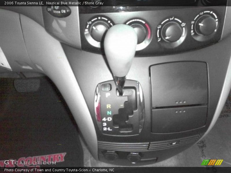 Nautical Blue Metallic / Stone Gray 2006 Toyota Sienna LE