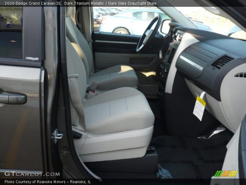 Dark Titanium Metallic / Dark Slate Gray/Light Shale 2010 Dodge Grand Caravan SE