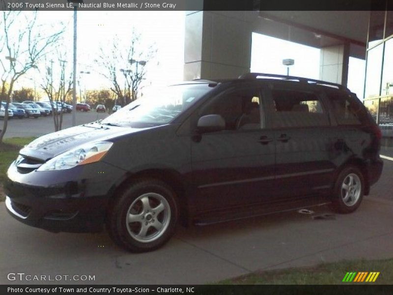 Nautical Blue Metallic / Stone Gray 2006 Toyota Sienna LE