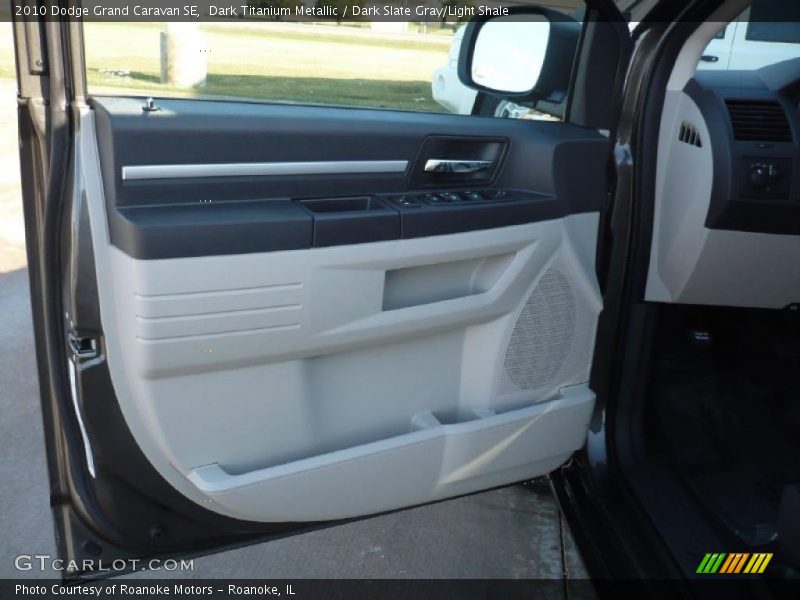 Dark Titanium Metallic / Dark Slate Gray/Light Shale 2010 Dodge Grand Caravan SE