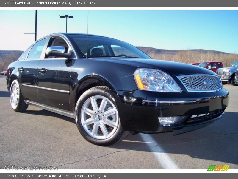 Black / Black 2005 Ford Five Hundred Limited AWD