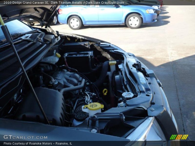 Dark Titanium Metallic / Dark Slate Gray/Light Shale 2010 Dodge Grand Caravan SE