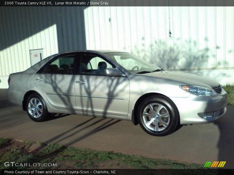 Lunar Mist Metallic / Stone Gray 2006 Toyota Camry XLE V6