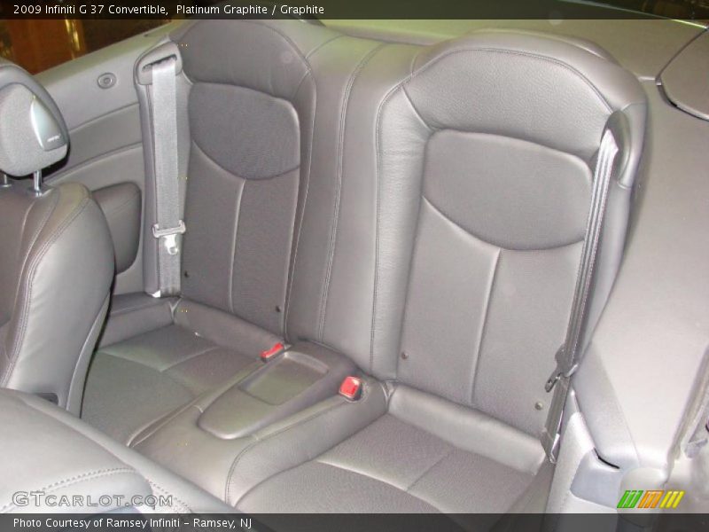 Platinum Graphite / Graphite 2009 Infiniti G 37 Convertible