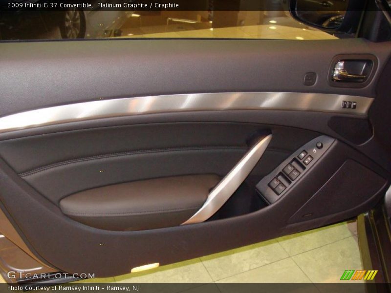 Platinum Graphite / Graphite 2009 Infiniti G 37 Convertible