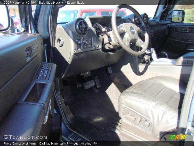 Slate Blue Metallic / Ebony Black 2007 Hummer H2 SUV