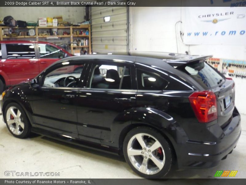 Brilliant Black Crystal Pearl / Dark Slate Gray 2009 Dodge Caliber SRT 4