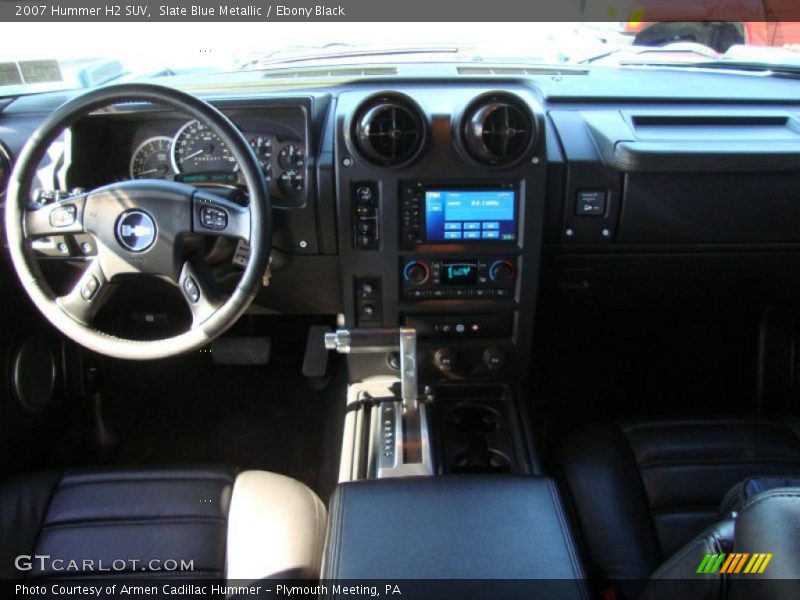 Slate Blue Metallic / Ebony Black 2007 Hummer H2 SUV