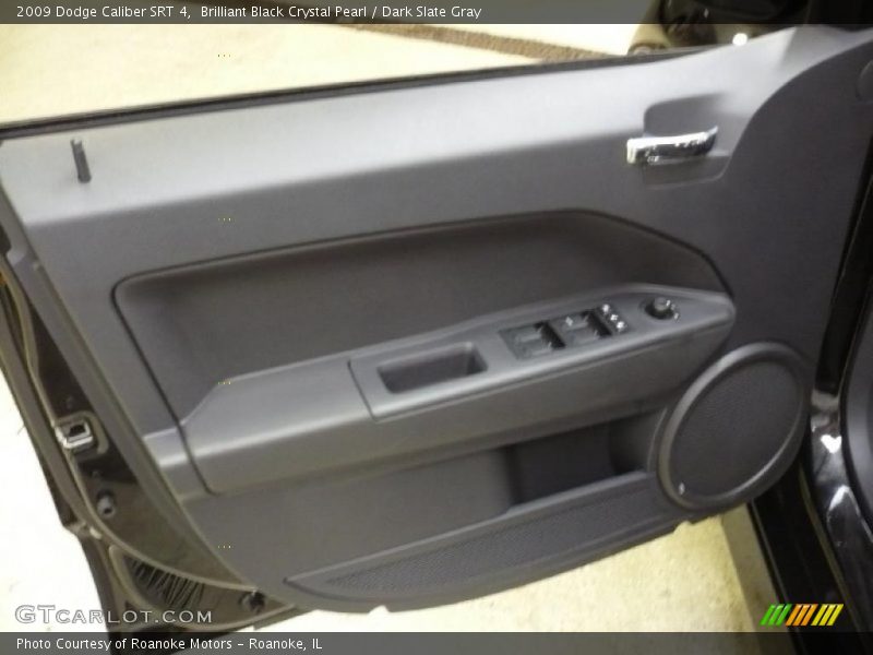 Brilliant Black Crystal Pearl / Dark Slate Gray 2009 Dodge Caliber SRT 4