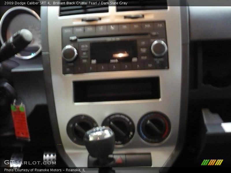 Brilliant Black Crystal Pearl / Dark Slate Gray 2009 Dodge Caliber SRT 4