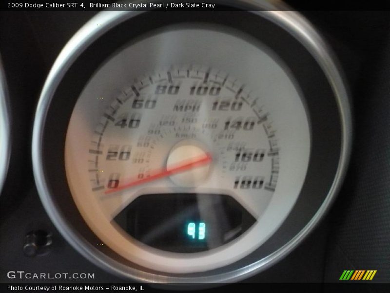 Brilliant Black Crystal Pearl / Dark Slate Gray 2009 Dodge Caliber SRT 4