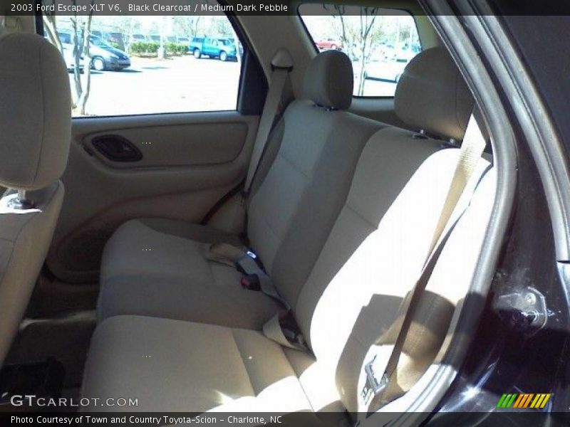Black Clearcoat / Medium Dark Pebble 2003 Ford Escape XLT V6