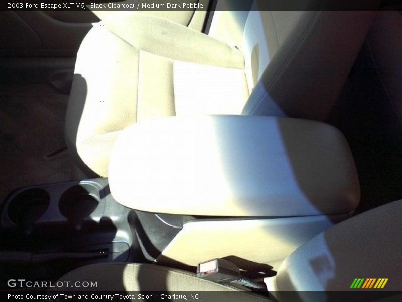 Black Clearcoat / Medium Dark Pebble 2003 Ford Escape XLT V6