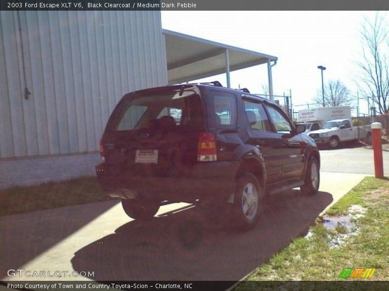 Black Clearcoat / Medium Dark Pebble 2003 Ford Escape XLT V6