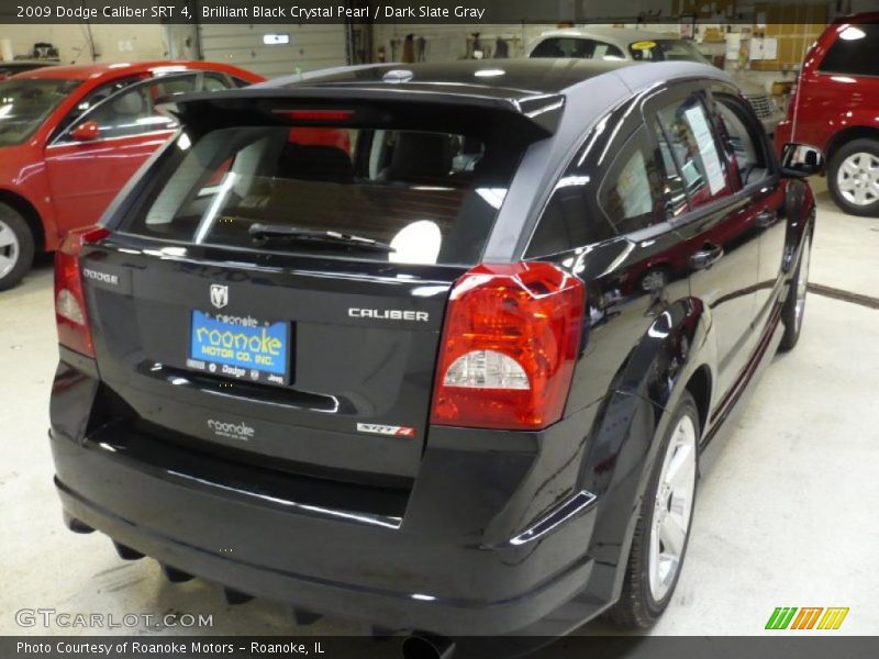 Brilliant Black Crystal Pearl / Dark Slate Gray 2009 Dodge Caliber SRT 4