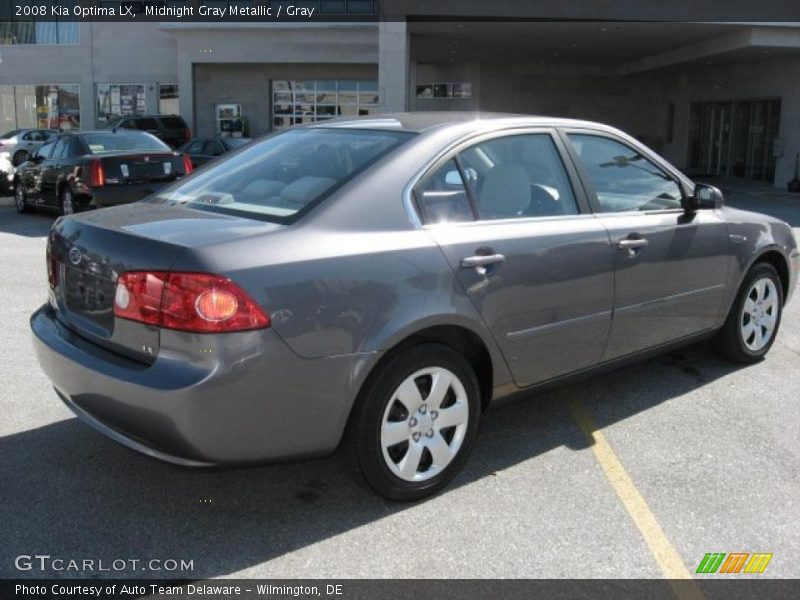 Midnight Gray Metallic / Gray 2008 Kia Optima LX