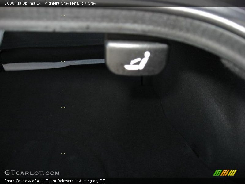 Midnight Gray Metallic / Gray 2008 Kia Optima LX
