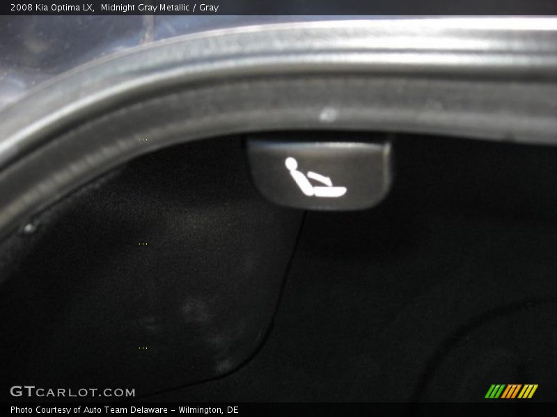 Midnight Gray Metallic / Gray 2008 Kia Optima LX