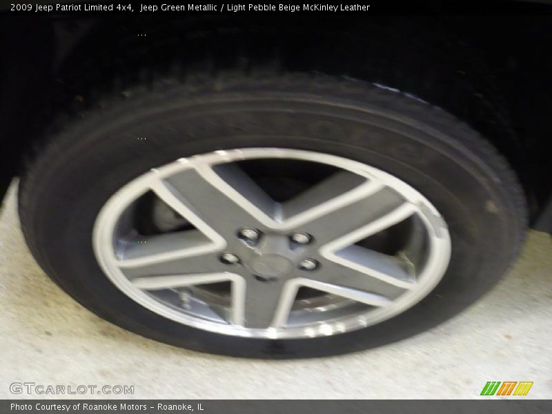 Jeep Green Metallic / Light Pebble Beige McKinley Leather 2009 Jeep Patriot Limited 4x4