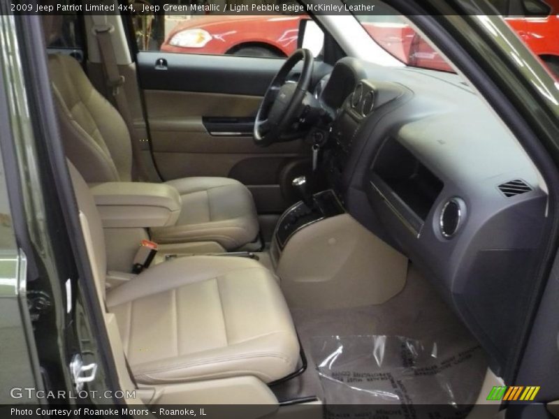 Jeep Green Metallic / Light Pebble Beige McKinley Leather 2009 Jeep Patriot Limited 4x4