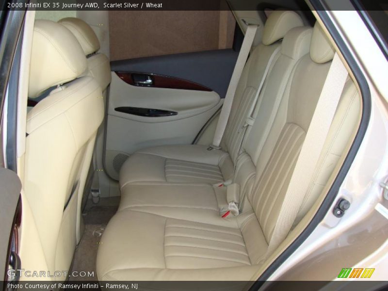 Scarlet Silver / Wheat 2008 Infiniti EX 35 Journey AWD