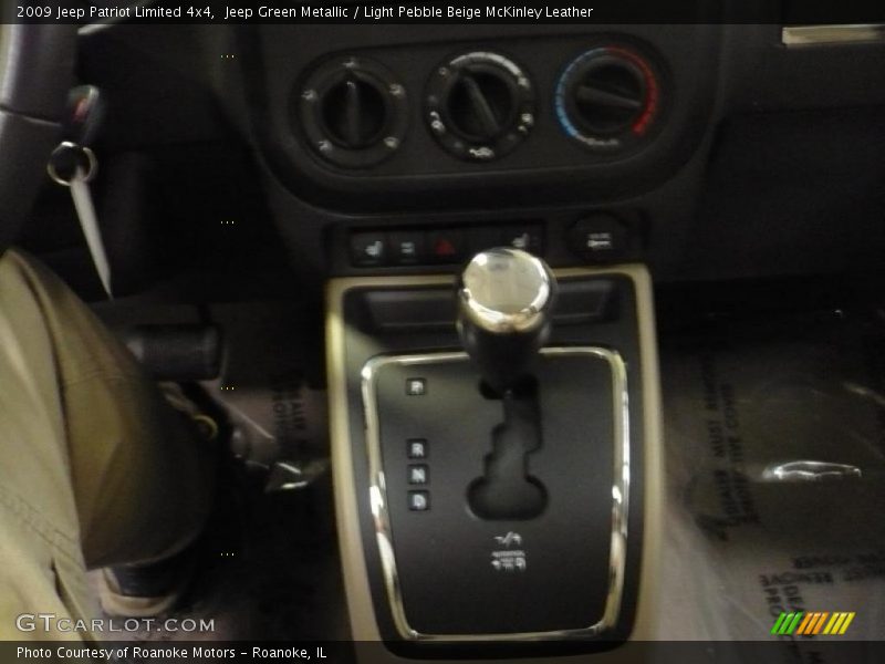 Jeep Green Metallic / Light Pebble Beige McKinley Leather 2009 Jeep Patriot Limited 4x4