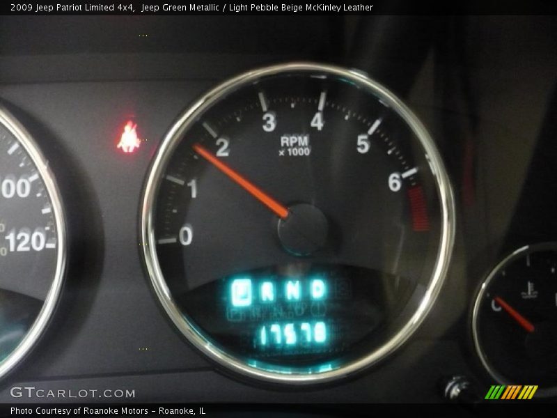 Jeep Green Metallic / Light Pebble Beige McKinley Leather 2009 Jeep Patriot Limited 4x4