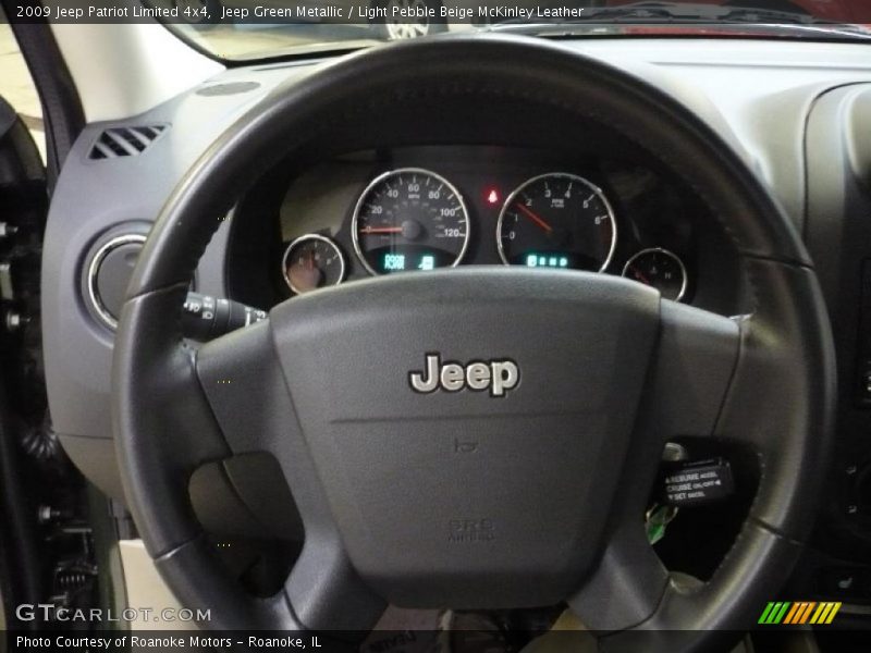 Jeep Green Metallic / Light Pebble Beige McKinley Leather 2009 Jeep Patriot Limited 4x4