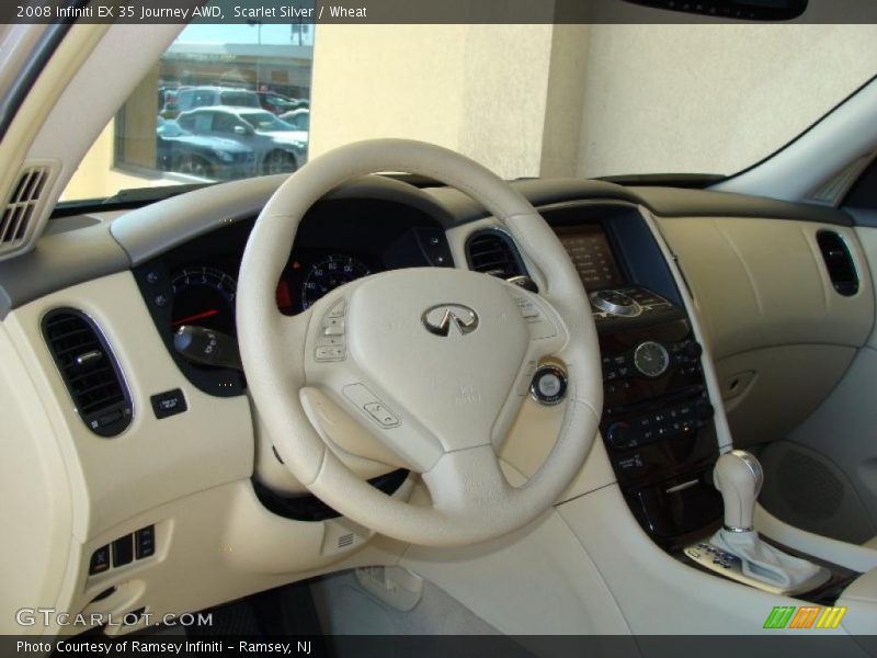Scarlet Silver / Wheat 2008 Infiniti EX 35 Journey AWD