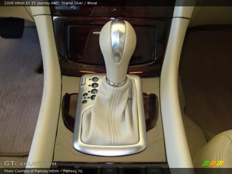 Scarlet Silver / Wheat 2008 Infiniti EX 35 Journey AWD