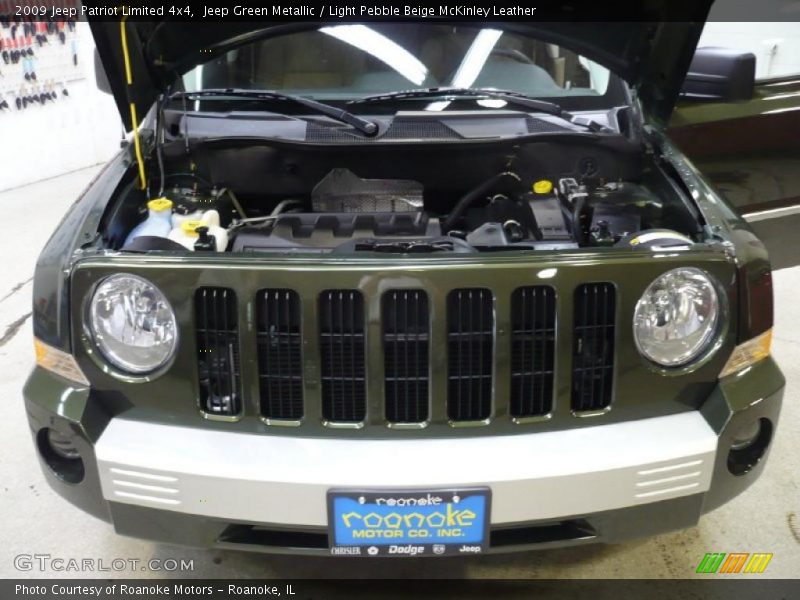 Jeep Green Metallic / Light Pebble Beige McKinley Leather 2009 Jeep Patriot Limited 4x4