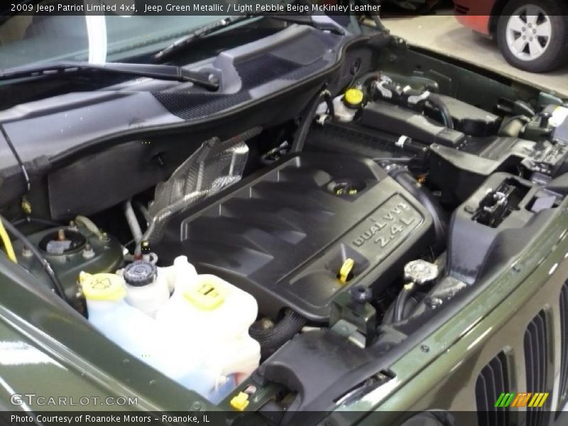 Jeep Green Metallic / Light Pebble Beige McKinley Leather 2009 Jeep Patriot Limited 4x4